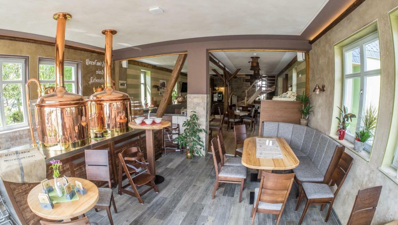 Brauereigasthof Marktmuhle Oberdorla Dış mekan fotoğraf